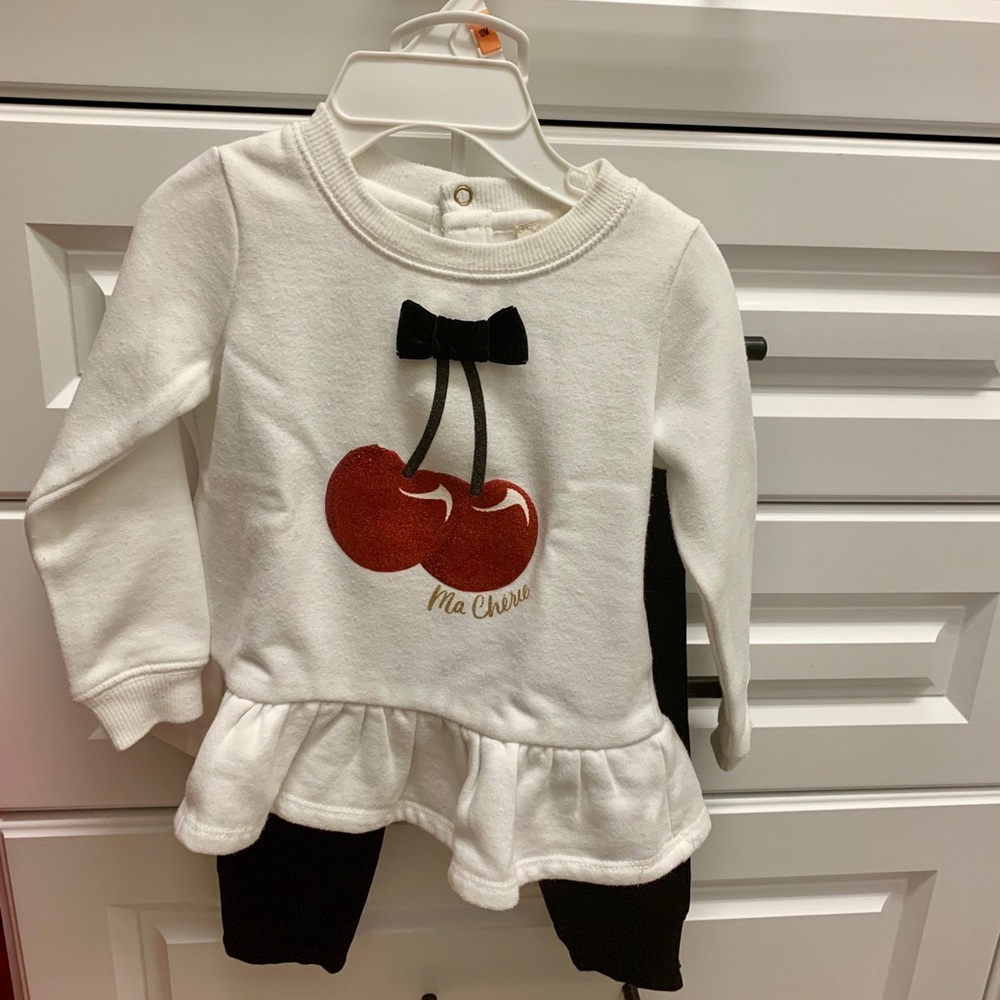 Kate spade leggings set, 18m
